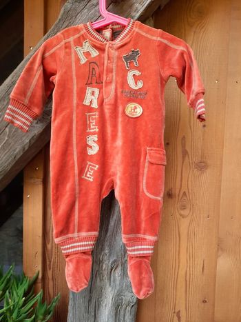 Magnifique pyjama grenouillère 6 mois, bébé garçon, Marèse #6moisgarçonmooglou