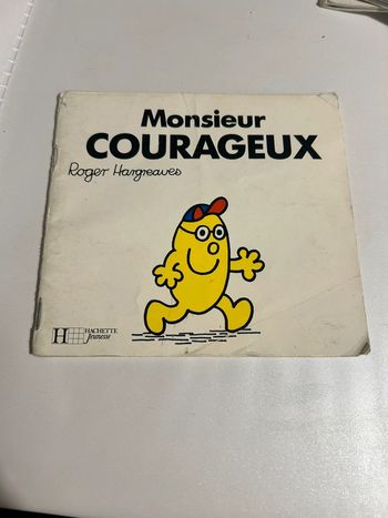 Livre monsieur courageux, Monsieur ,madame