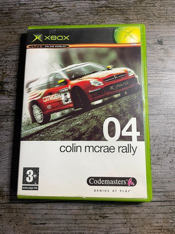 Colin Mcrae Rally 04 - Xbox Complet Version Francaise Microsoft