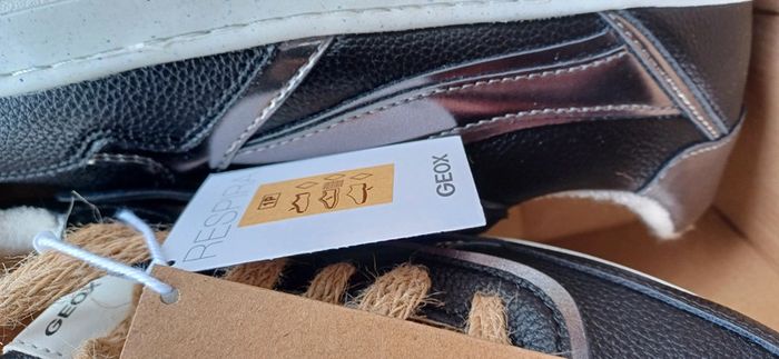 Paire de baskets sneakers geox jaysen noires pointure 37 - photo numéro 7