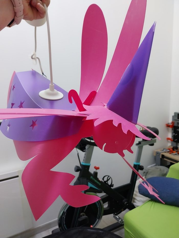 Lampe suspension fée