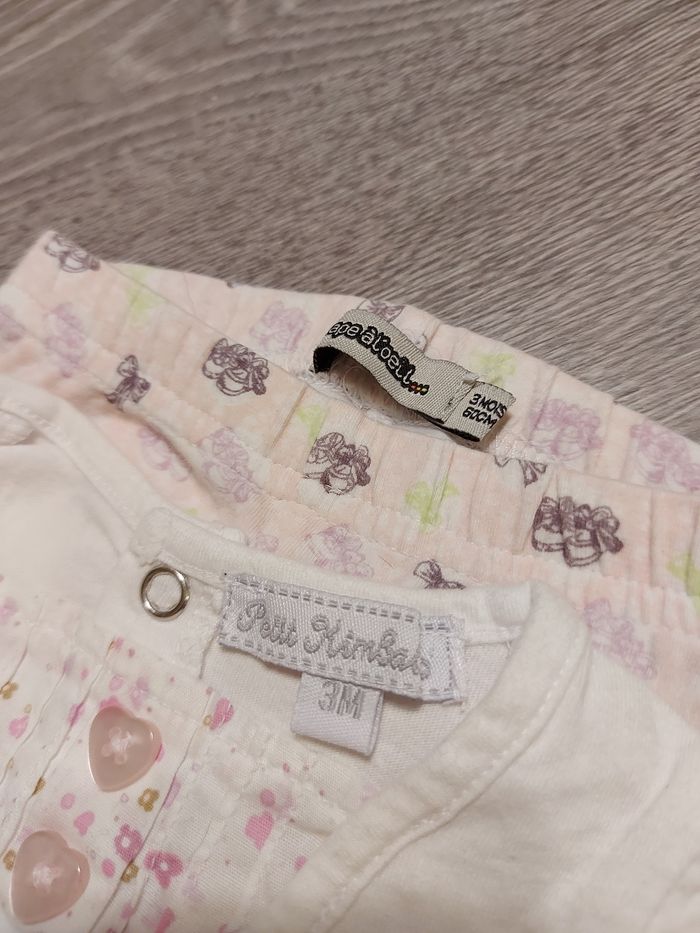 Ensemble legging et T-shirt - 3 mois - Tape à l'oeil - Petit Kimbaloo - photo numéro 4