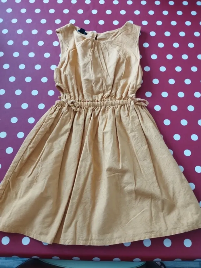 Robe jaune Kiabi 5 ans