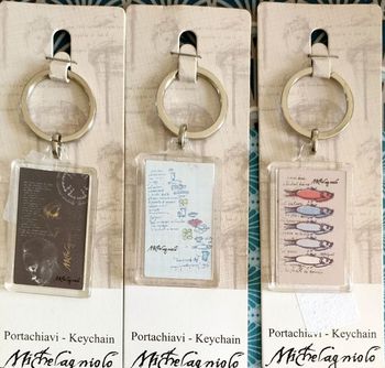 Lot de 4 portes clefs