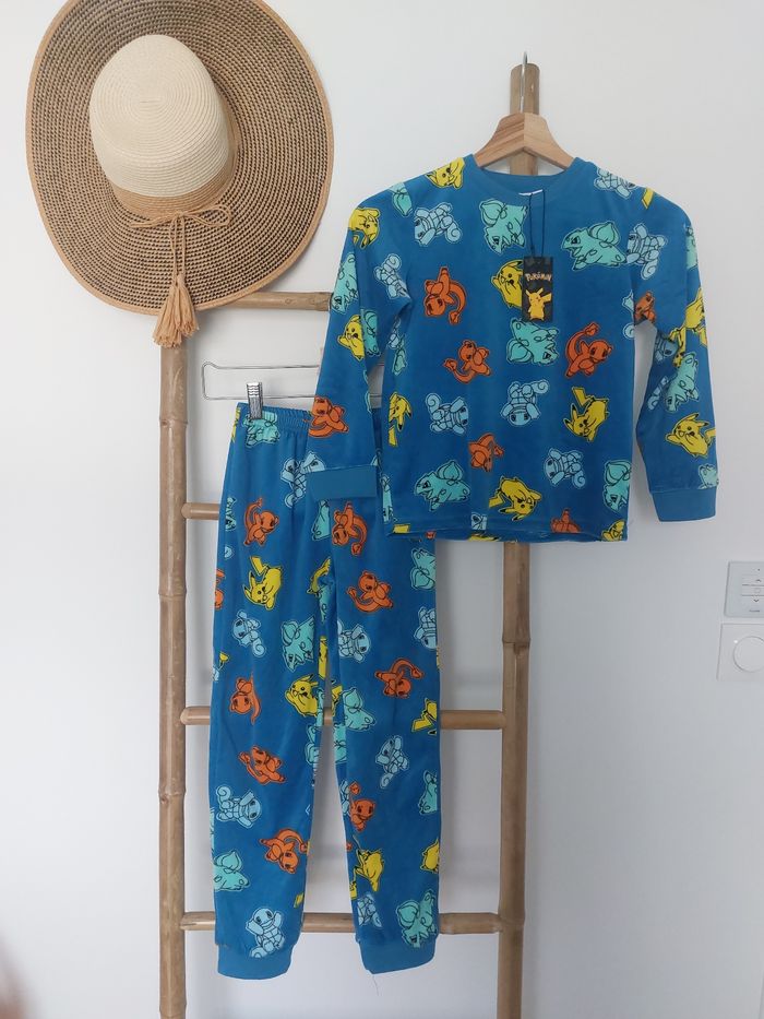 Pyjama hiver garçon Pokemon 8 ans