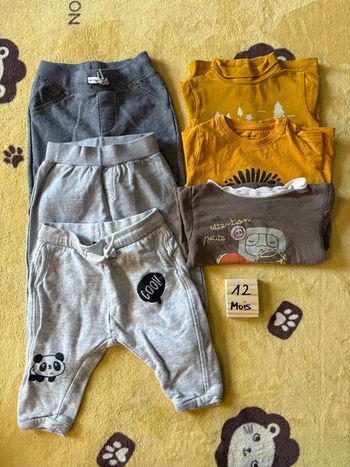 Ensemble jogging t-shirt 12 m