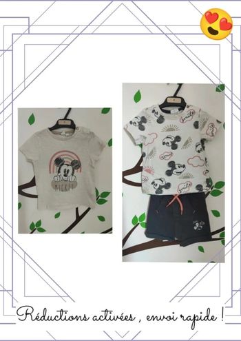 Ensemble 12 mois Mickey