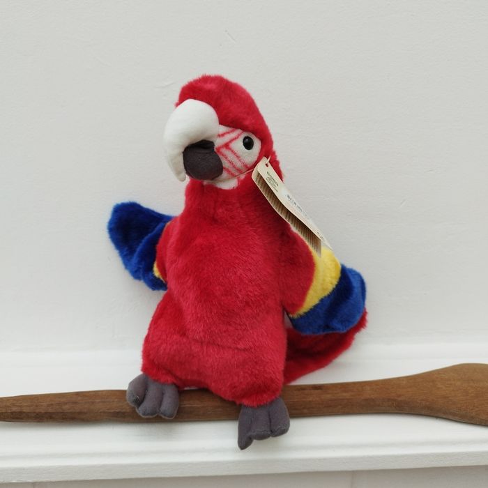 Peluche perroquet ara