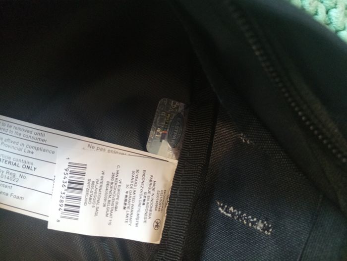Sac Eastpak pakked pak'r k91 strapped Cloud 20 litres - photo numéro 5