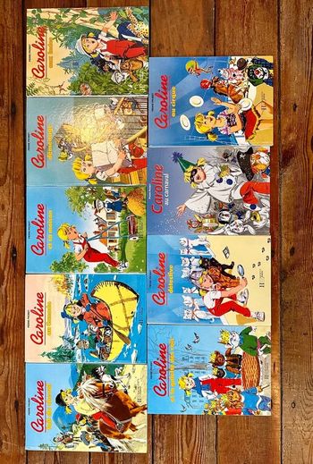 Lot de 9 livres Caroline Pierre Probst Hachette Jeunesse bd albums collection