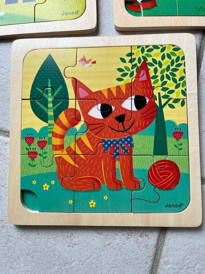 Puzzle Janod en bois - photo numéro 3