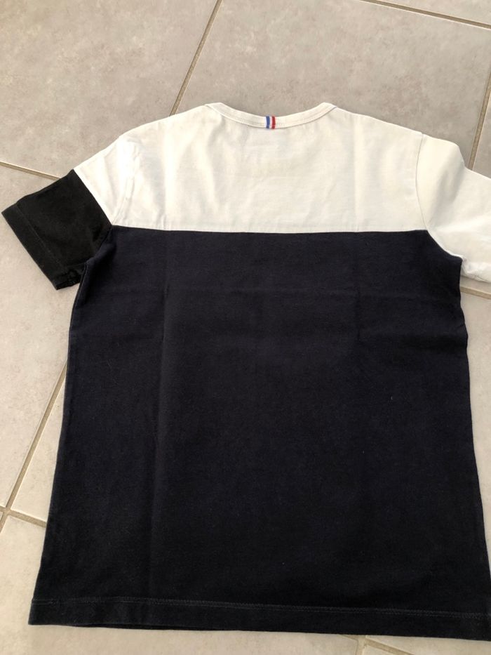 T shirt garçon le coq sportif bicolore 10 ans - photo numéro 3