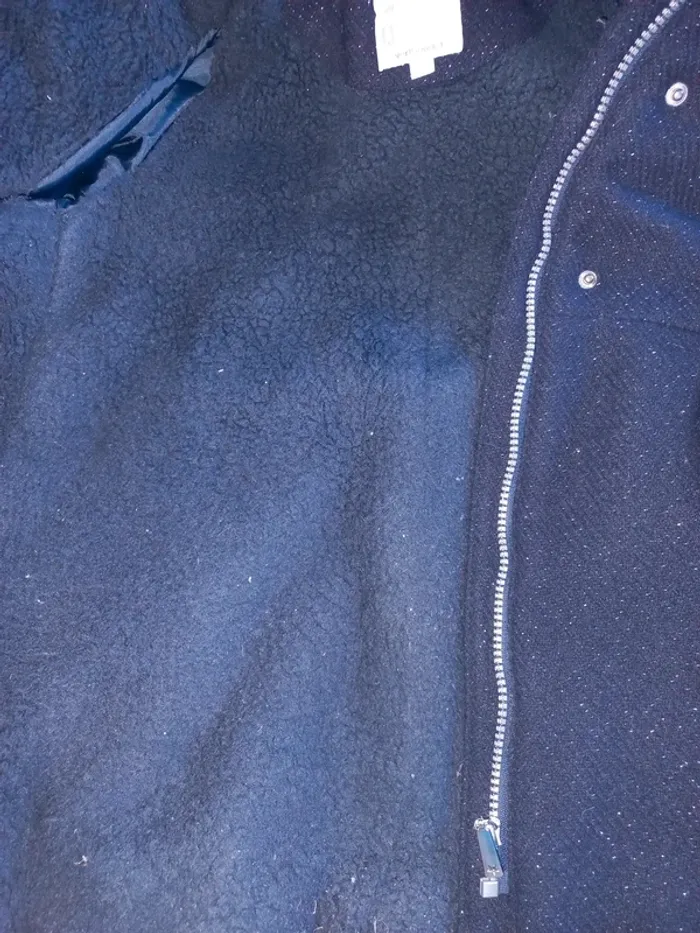 Manteau vertbaudet fille 7ans marine - photo numéro 4