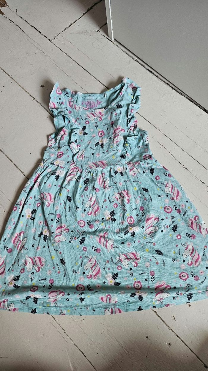 Robe Licorne bleue