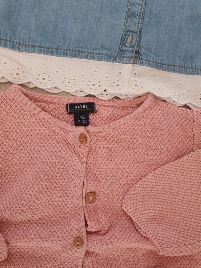 Lot vêtements fille 9mois - photo numéro 6