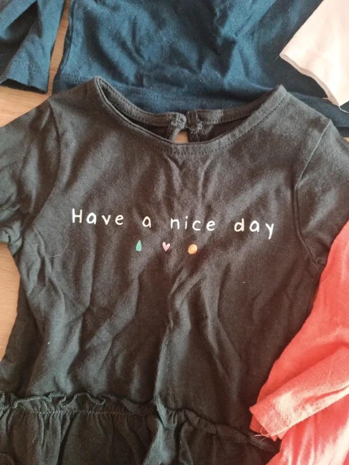 Lot 4 t-shirts manches longues - photo numéro 5