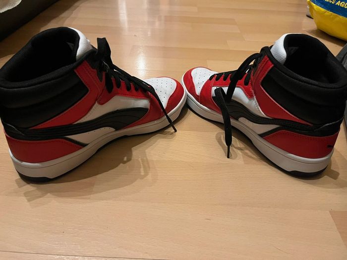 Baskets puma jr rebound v6 mid - photo numéro 4