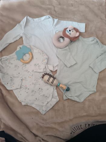 Lot bodies manches longues