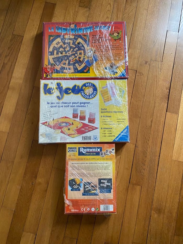 Lot de 3 jeux de société - photo numéro 2