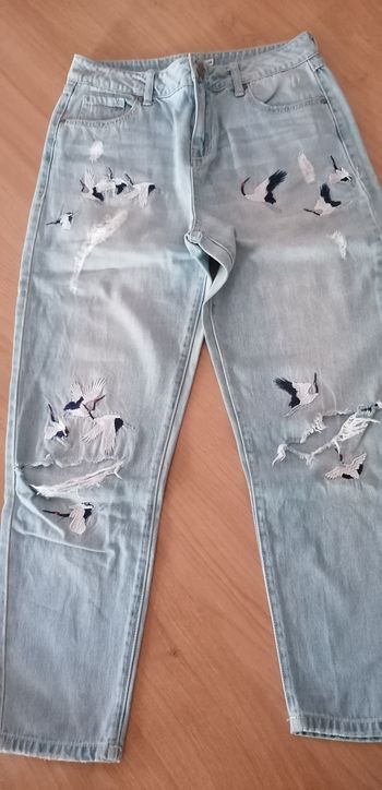 Jean fantaisie gemo taille 38