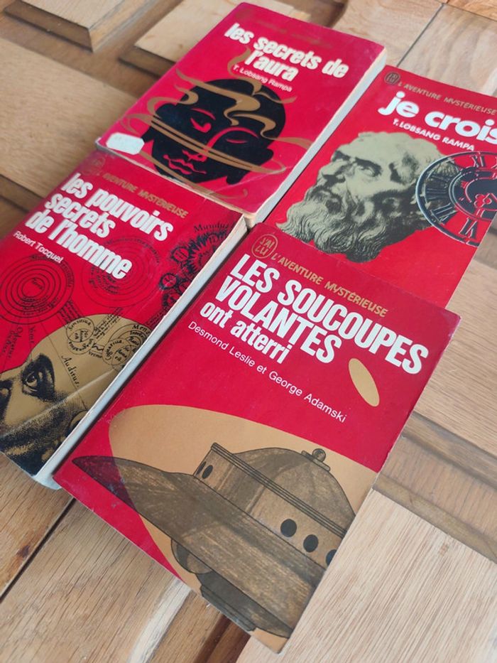 Lot 4 livres Collection "L’Aventure Mystérieuse" J’ai Lu - photo numéro 2