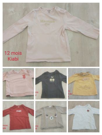 Lot de vêtements bébé