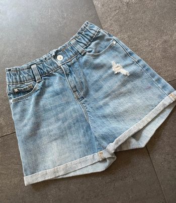Short en jean fille 7 ans