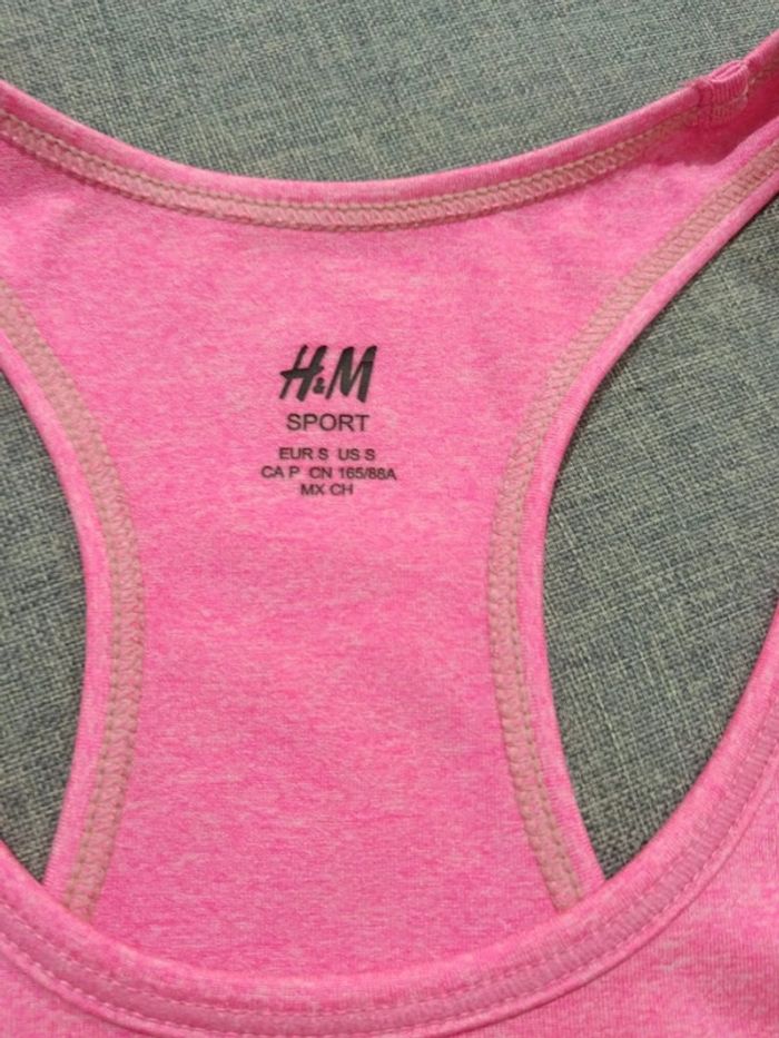 C51 débardeur rose H&M S - photo numéro 3