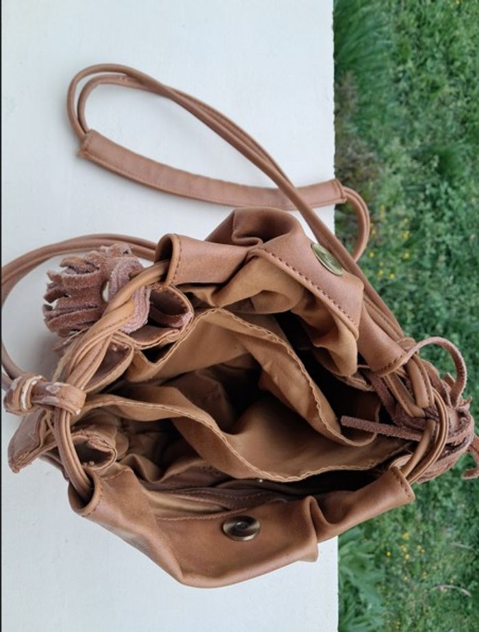 Sac à main marron clair - photo numéro 3