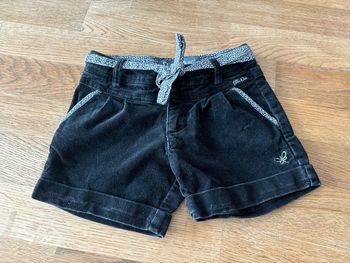 Short velours fille 3 ans