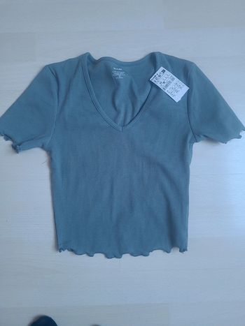 top   tshirt Kiabi  XS  bleu neuf