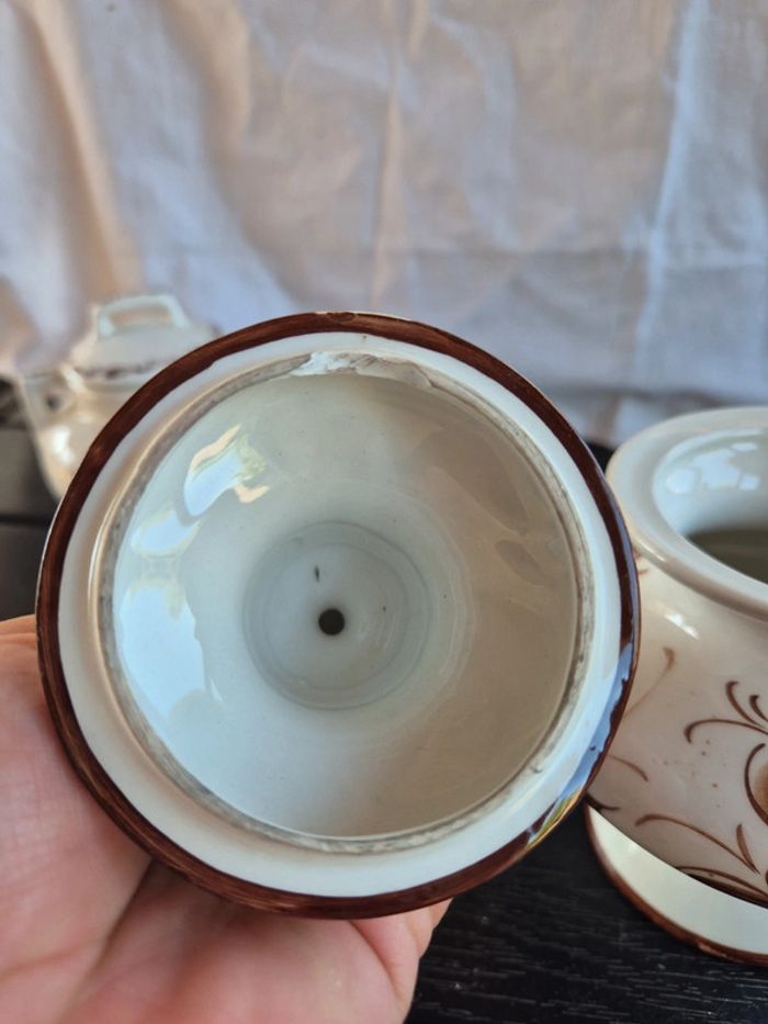 lot bibelots decoration marron - photo numéro 9