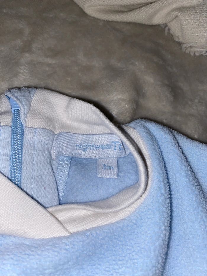 Pyjama polaire bleu - photo numéro 3