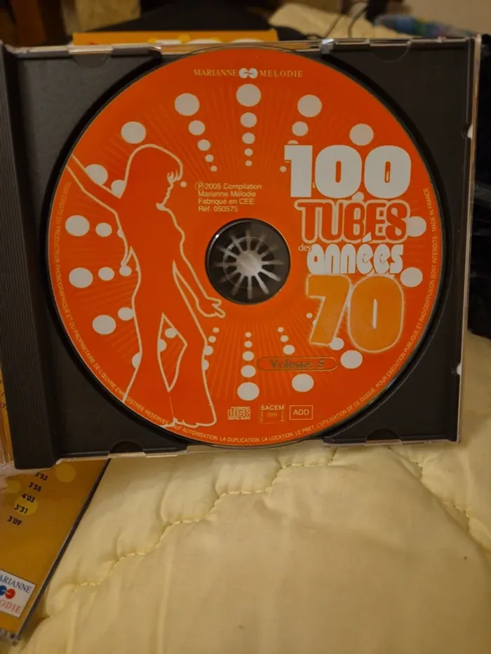 coffret de 5 CD  - 100 tubes des années 70 - photo numéro 10
