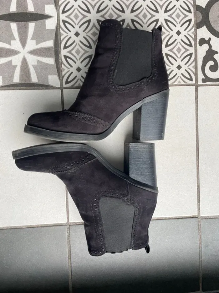 Bottes daim femme 38 - photo numéro 5