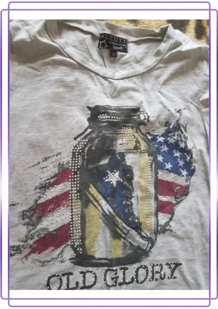 T-shirt alcott taille M - photo numéro 2