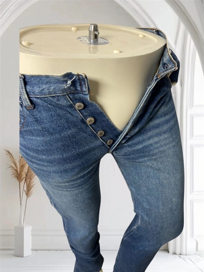 Jean Levi's 501 bleu - Taille 30/36 vintage 1995 - photo numéro 4