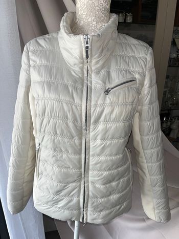 Doudoune blanc crème Breal 