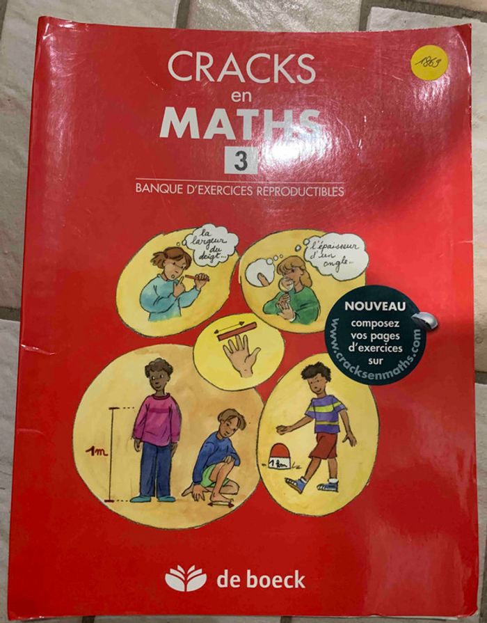Cracks en maths 3 Banque d'exercices reproductibles