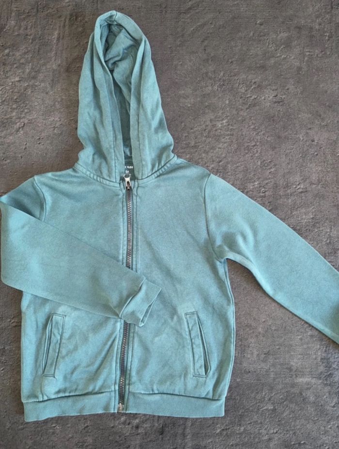 Gilet sweet vert Kiabi