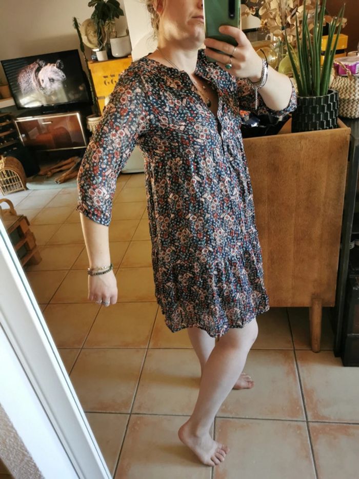 Robe légère fleuris - photo numéro 5