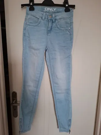 Jeans slim only bleu clair