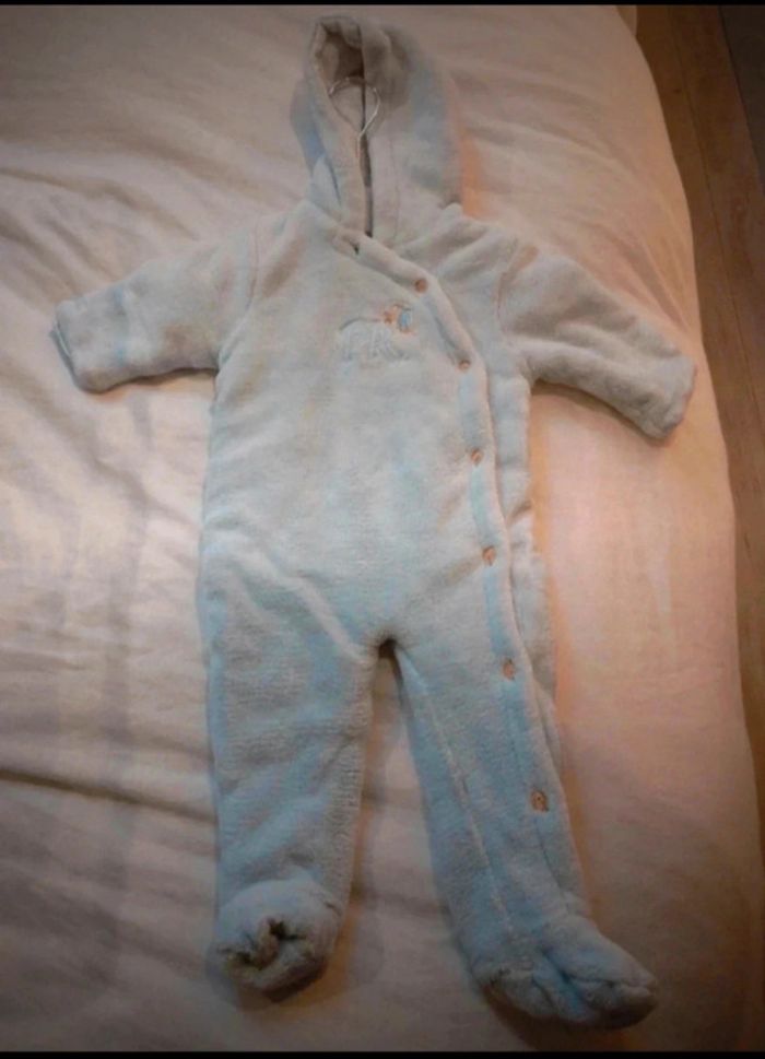 Combi pilote polaire bébé garçon C&A 12 mois