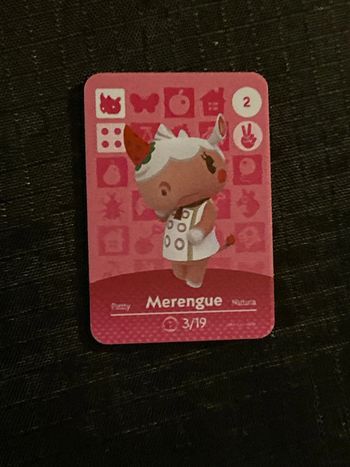 mini carte  amiibo mèrengue
