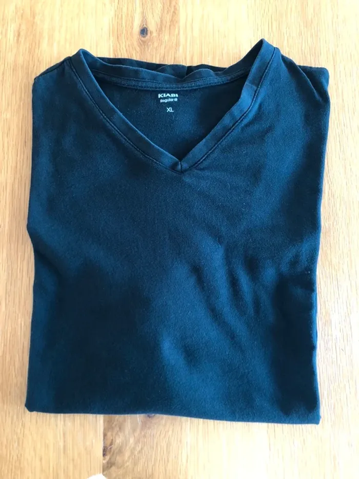T-shirt col V homme