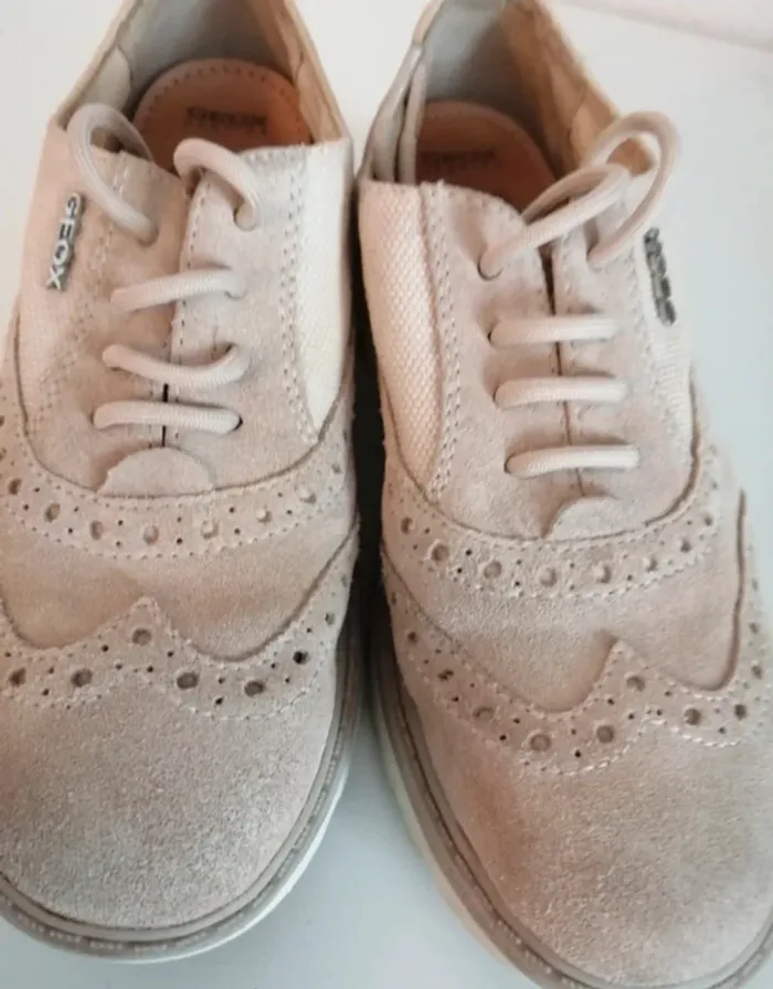 Chaussures Geox Respira fille – Pointure 32 – Cuir & textile – Parfait état - photo numéro 6
