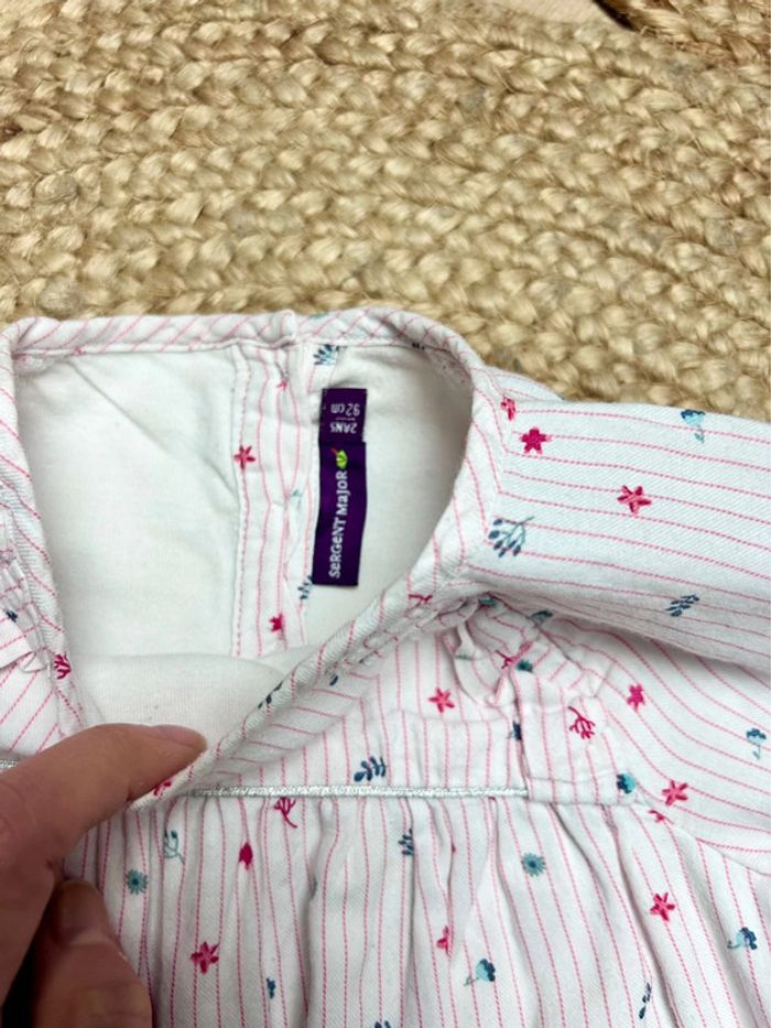 Très belle blouse , petit haut Sergent Major taille 2 ans - photo numéro 5