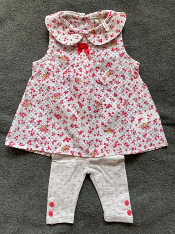 Ensemble robe + legging 1mois,  Ochestra Obaïbi