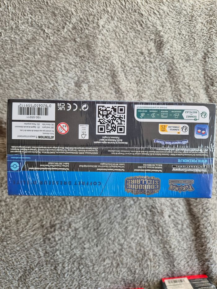 Etb coffret dresseur d'elite couronne stellaire ev07 fr scellé - photo numéro 6