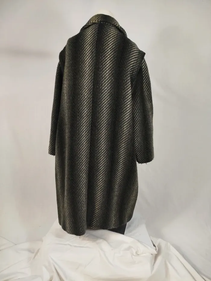 Manteau 100% Mohair Manteau long femme laine A265 - photo numéro 7